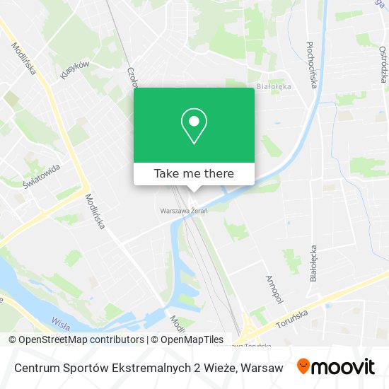 Centrum Sportów Ekstremalnych 2 Wieże map