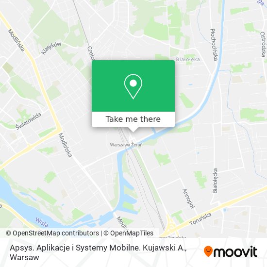 Apsys. Aplikacje i Systemy Mobilne. Kujawski A. map