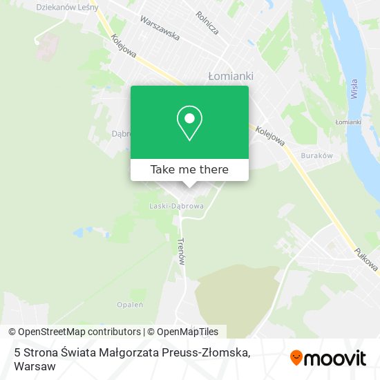 5 Strona Świata Małgorzata Preuss-Złomska map