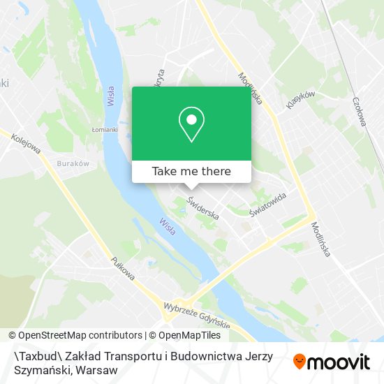 \Taxbud\ Zakład Transportu i Budownictwa Jerzy Szymański map