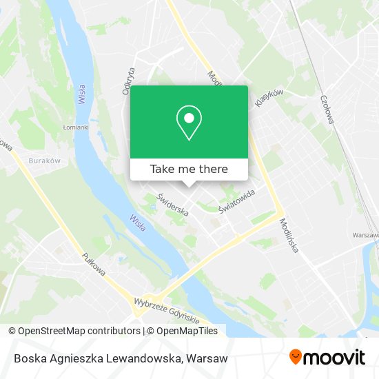 Boska Agnieszka Lewandowska map