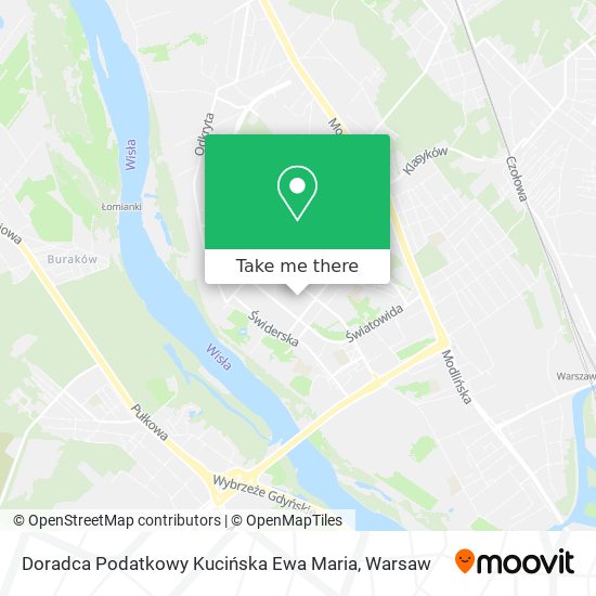 Карта Doradca Podatkowy Kucińska Ewa Maria