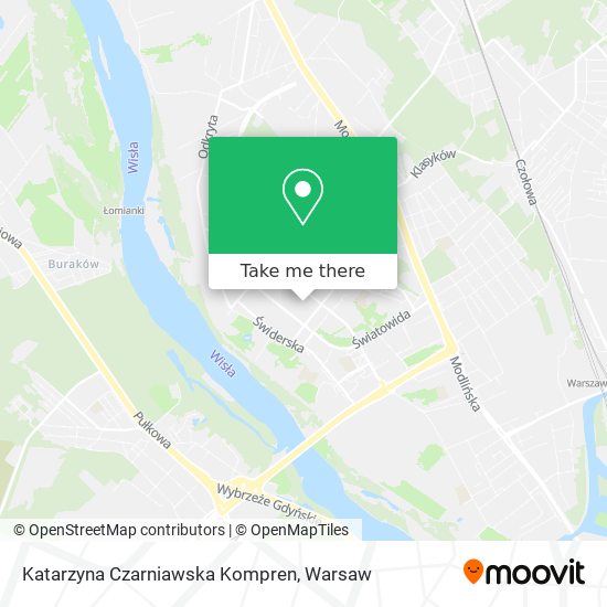 Katarzyna Czarniawska Kompren map