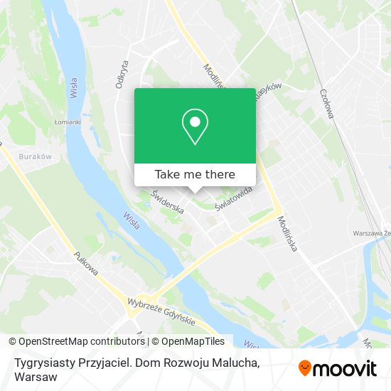 Карта Tygrysiasty Przyjaciel. Dom Rozwoju Malucha