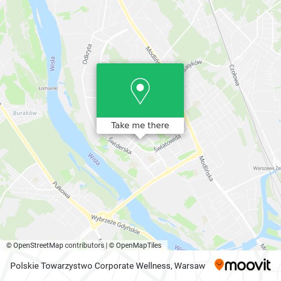 Polskie Towarzystwo Corporate Wellness map