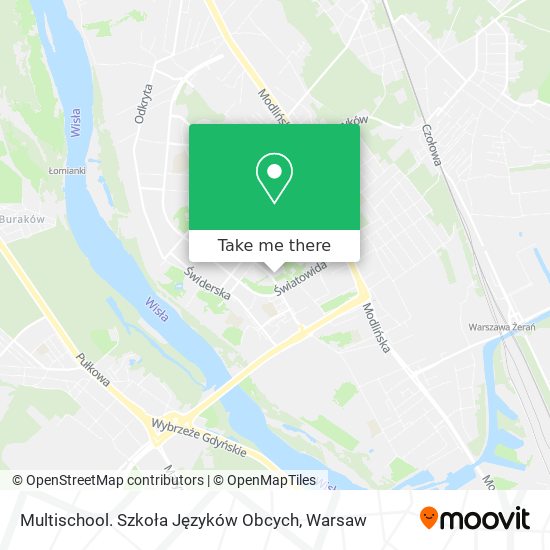 Multischool. Szkoła Języków Obcych map