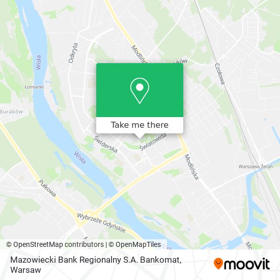 Карта Mazowiecki Bank Regionalny S.A. Bankomat