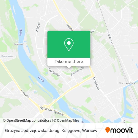 Grażyna Jędrzejewska Usługi Księgowe map