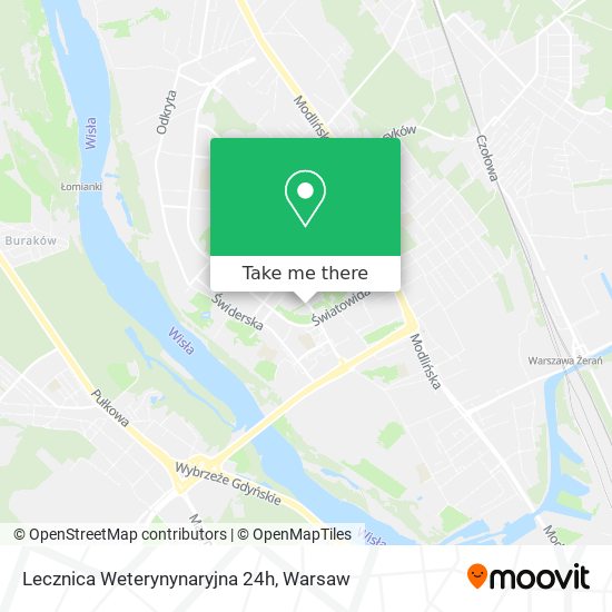 Lecznica Weterynynaryjna 24h map