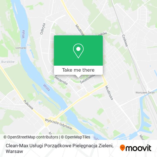 Clean-Max Usługi Porządkowe Pielęgnacja Zieleni map