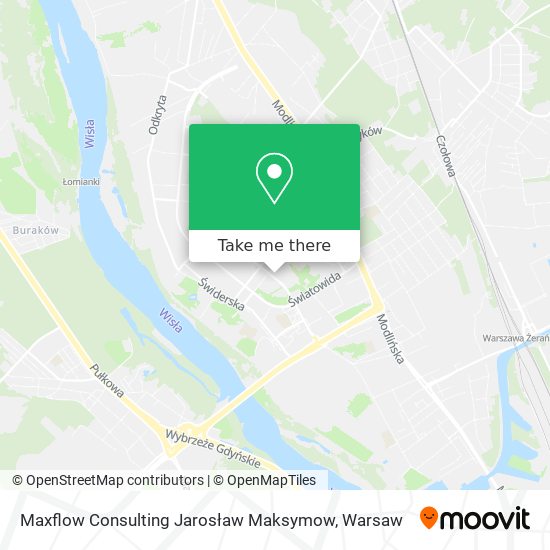 Maxflow Consulting Jarosław Maksymow map