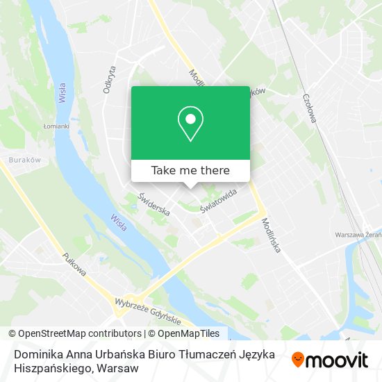 Dominika Anna Urbańska Biuro Tłumaczeń Języka Hiszpańskiego map