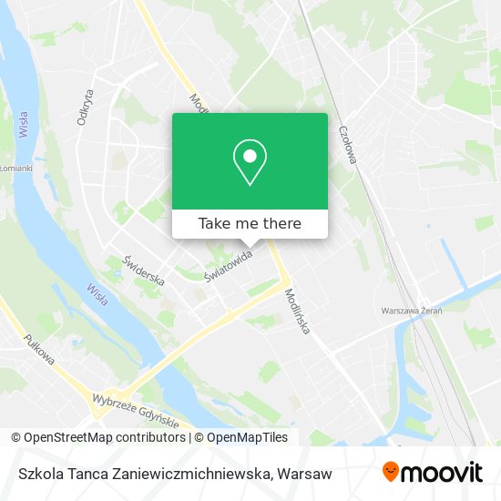 Szkola Tanca Zaniewiczmichniewska map