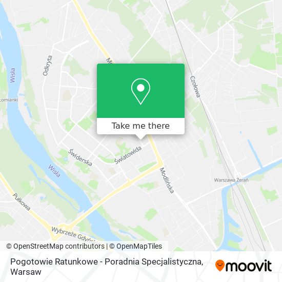 Pogotowie Ratunkowe - Poradnia Specjalistyczna map