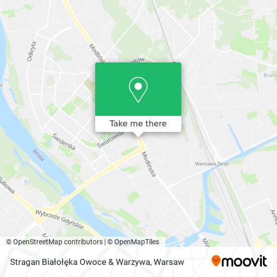 Stragan Białołęka Owoce & Warzywa map