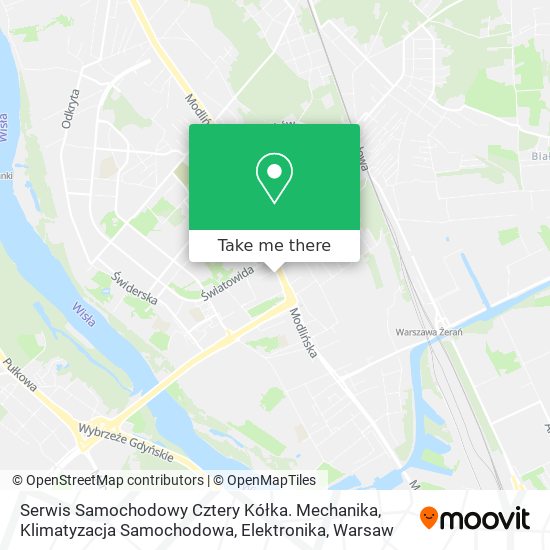 Serwis Samochodowy Cztery Kółka. Mechanika, Klimatyzacja Samochodowa, Elektronika map