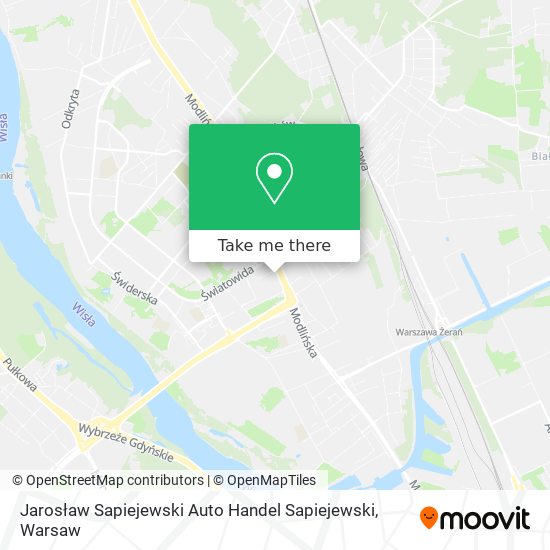 Jarosław Sapiejewski Auto Handel Sapiejewski map