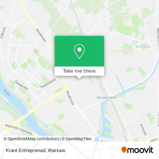 Krant Entreprenad map