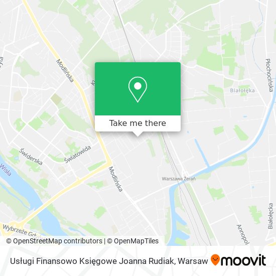 Usługi Finansowo Księgowe Joanna Rudiak map