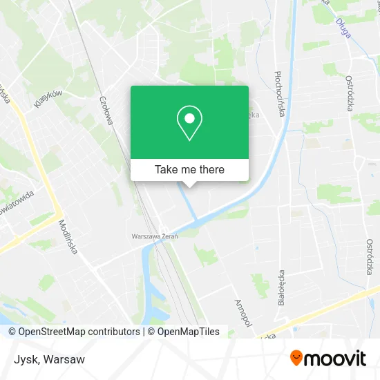 Jysk map