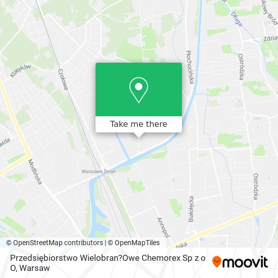 Przedsiębiorstwo Wielobran?Owe Chemorex Sp z o O map