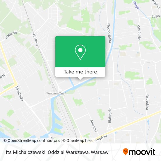 Its Michalczewski. Oddział Warszawa map