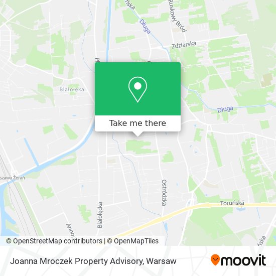 Joanna Mroczek Property Advisory map