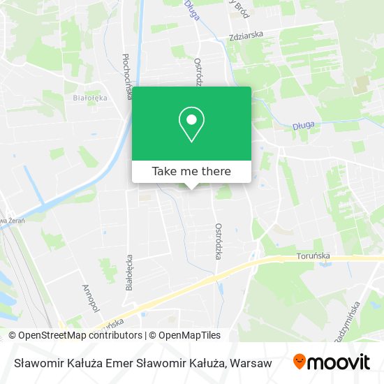 Sławomir Kałuża Emer Sławomir Kałuża map