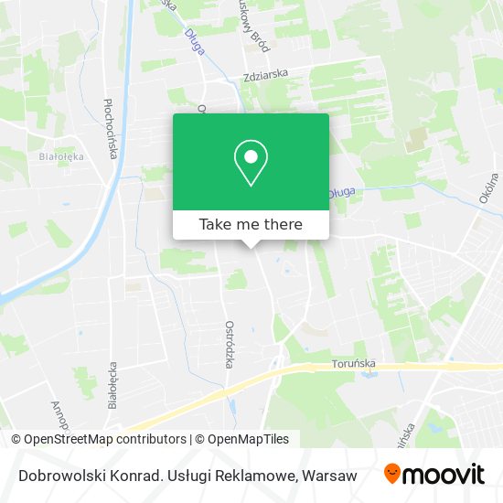 Dobrowolski Konrad. Usługi Reklamowe map