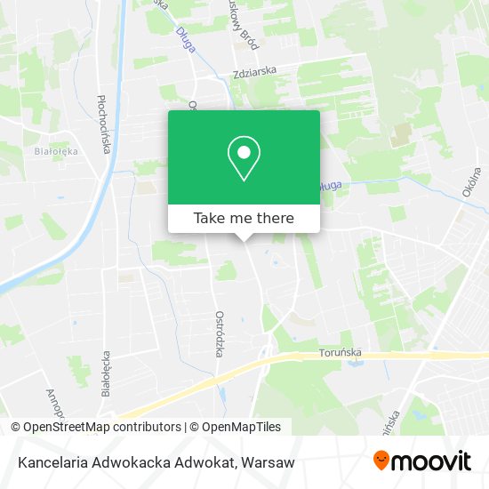 Kancelaria Adwokacka Adwokat map