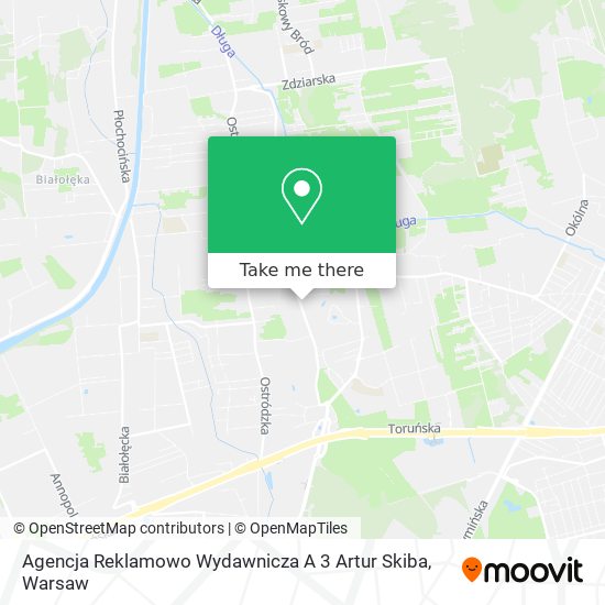 Agencja Reklamowo Wydawnicza A 3 Artur Skiba map