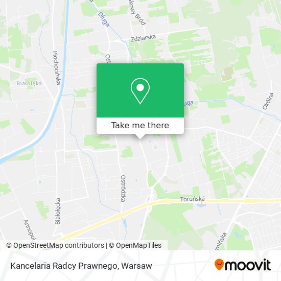 Kancelaria Radcy Prawnego map