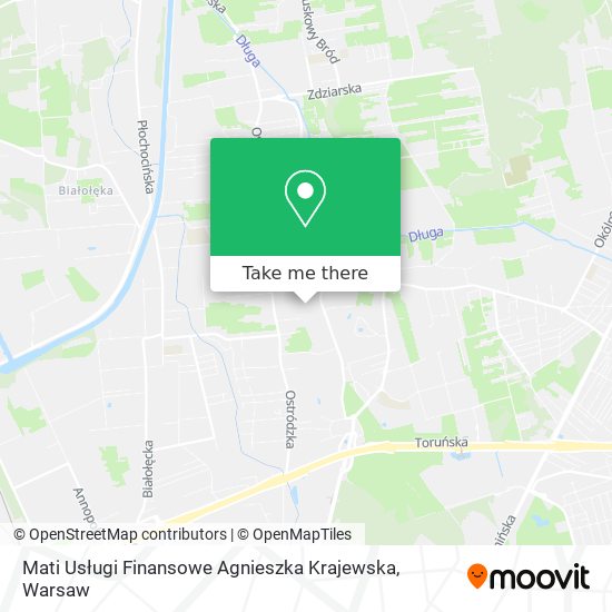 Mati Usługi Finansowe Agnieszka Krajewska map