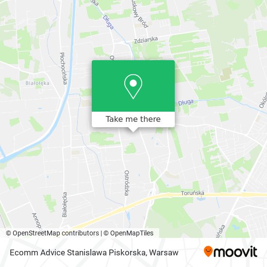 Ecomm Advice Stanislawa Piskorska map