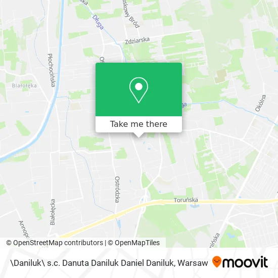 Карта \Daniluk\ s.c. Danuta Daniluk Daniel Daniluk