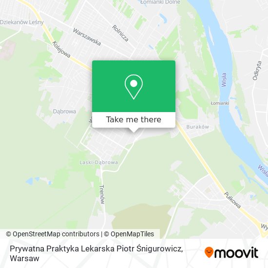 Prywatna Praktyka Lekarska Piotr Śnigurowicz map