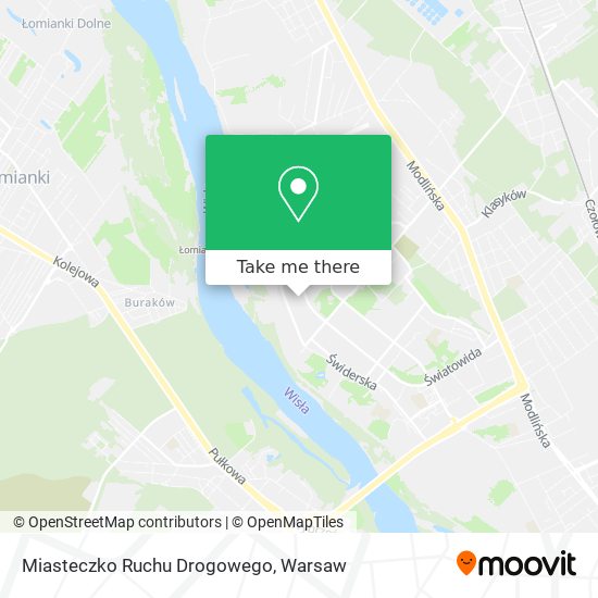 Miasteczko Ruchu Drogowego map