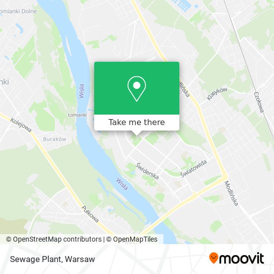 Sewage Plant map