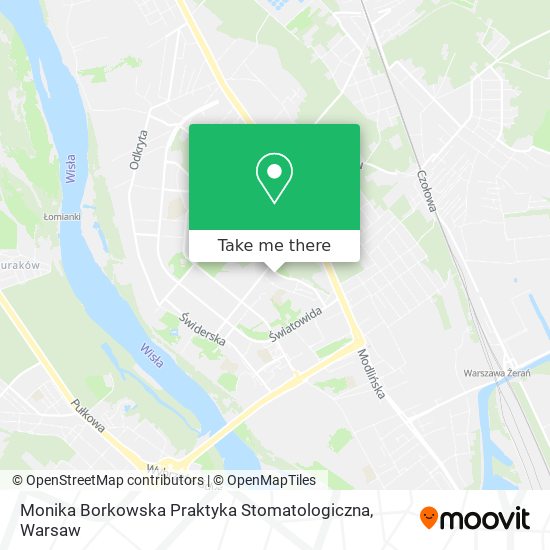 Monika Borkowska Praktyka Stomatologiczna map