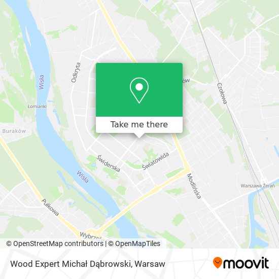 Wood Expert Michał Dąbrowski map