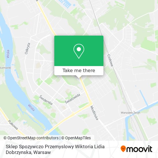 Sklep Spozywczo Przemyslowy Wiktoria Lidia Dobrzynska map