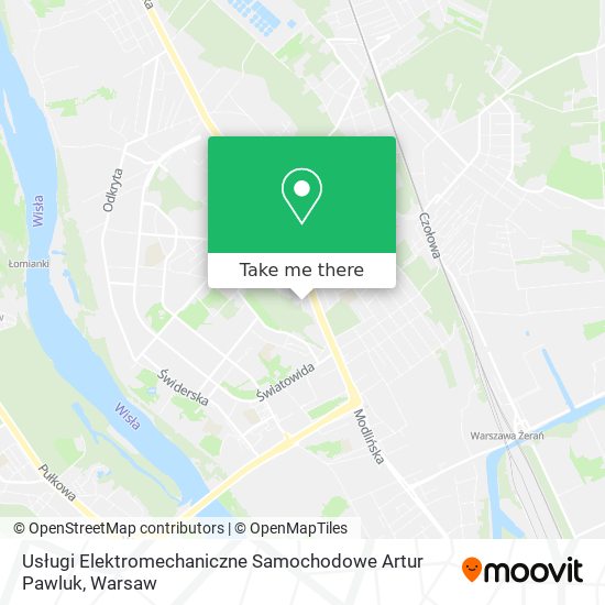 Usługi Elektromechaniczne Samochodowe Artur Pawluk map