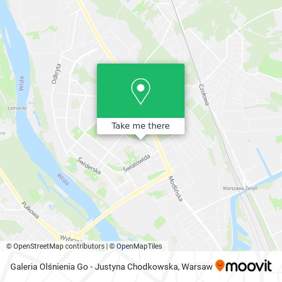 Galeria Olśnienia Go - Justyna Chodkowska map