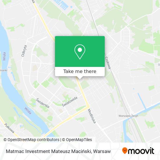 Matmac Investment Mateusz Maciński map