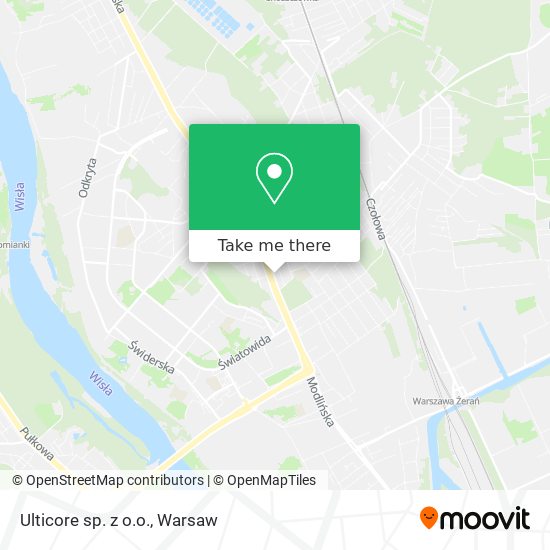 Ulticore sp. z o.o. map