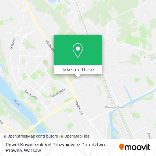 Paweł Kowalczuk Vel Prażyniewicz Doradztwo Prawne map