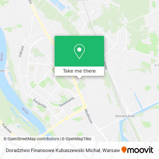 Doradztwo Finansowe Kubaszewski Michał map