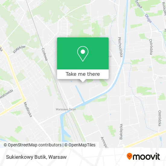 Карта Sukienkowy Butik