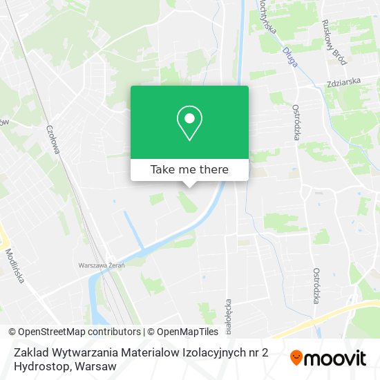 Zaklad Wytwarzania Materialow Izolacyjnych nr 2 Hydrostop map