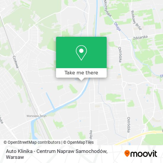 Auto Klinika - Centrum Napraw Samochodów map